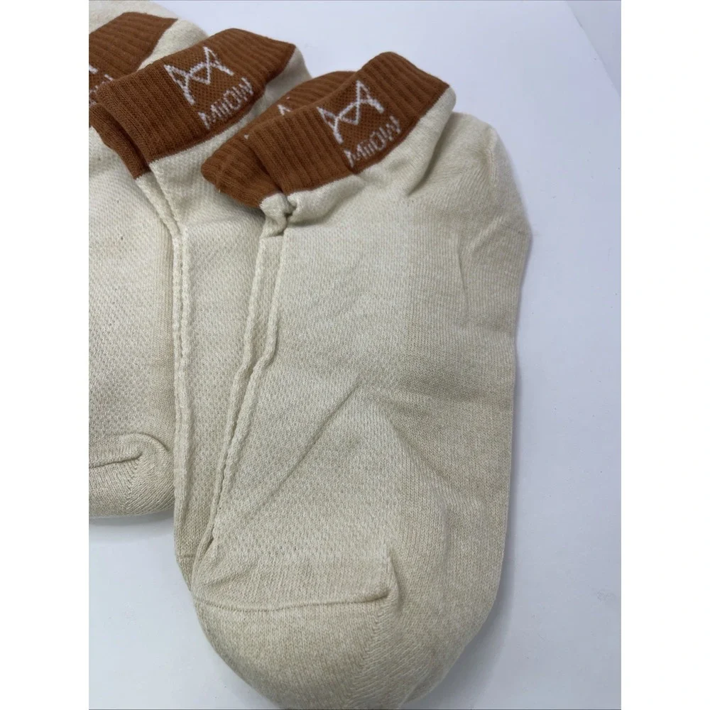 Women Cute Cotton Socks Fashion Cat MIIOW Ankle Socks Tan And Brown New Lot Of 5
